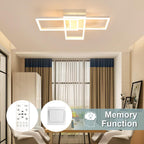 Ceiling Light - White Acrylic Frame, Tunable and Dimmable