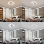 Ceiling Light - White Acrylic Frame, Tunable and Dimmable
