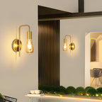 Wall Light - Gold Metal Frame