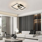 Ceiling Light - Black Acrylic Frame, Natural Light