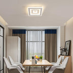 Comely Plafonnier LED Carré Moderne, 36W 28cm Lampe de Plafond LED, Blanc Luminaire Plafonnier Intérieur pour Chambre à Coucher, Salon, Couloir, Lumière Naturelle 4500K