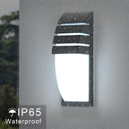 Wall Light - Black Aluminium Frame, White Light