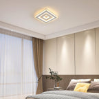 Comely Plafonnier LED Carré Moderne, 36W 28cm Lampe de Plafond LED, Blanc Luminaire Plafonnier Intérieur pour Chambre à Coucher, Salon, Couloir, Lumière Chaude 3000K