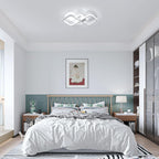Ceiling Light - White Acrylic Frame, Tunable and Dimmable
