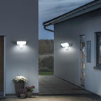 Wall Light - White Aluminium Frame, White Light