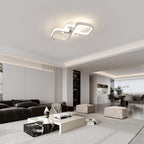 Comely Plafonnier LED, 36W 4000LM Lampe de Plafond Carré, Blanc Luminaire Plafonnier Moderne Acrylique pour Couloir Salle de Bains Cuisine Salon, Lumière Naturelle 4500K