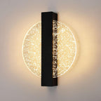Comely Applique Murale LED 12W, 3 Températures de Couleur 3000K/4500K/6500K Lampe Murale LED Moderne, Noir Applique Murale Intérieure pour Salon, Chambre, Escalier, Couloir