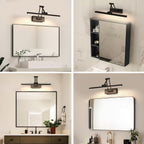 Wall Light - Black Metal Frame, Natural Light