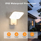 Wall Light - White Aluminium Frame, Warm Light