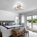 Ceiling Light - Gold Aluminium Frame, Tunable and Dimmable