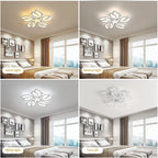 Ceiling Light - White Acrylic Frame, Tunable and Dimmable