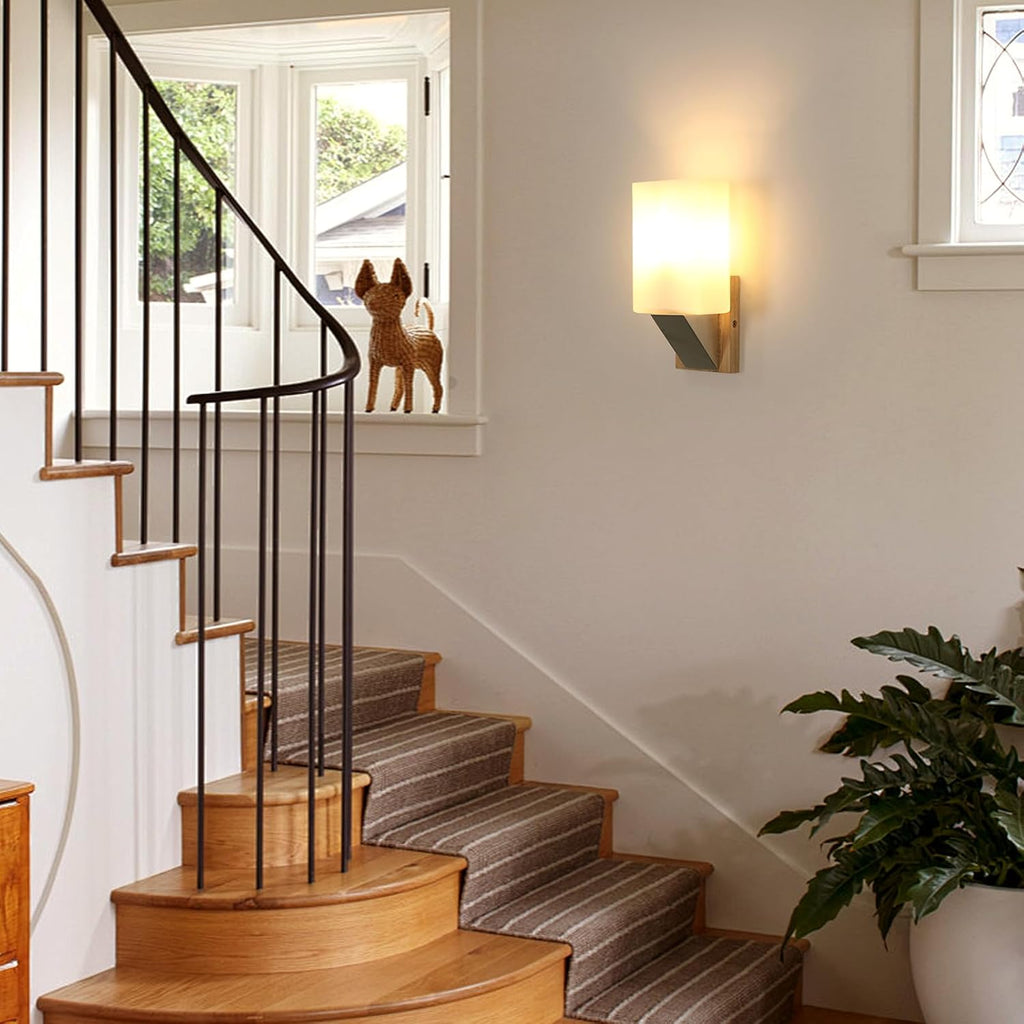 Wall Light - Wood Frame