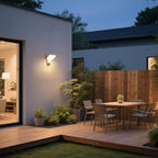 Wall Light - White Aluminium Frame, Warm Light