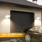 Wall Light - White Aluminium Frame, Warm Light