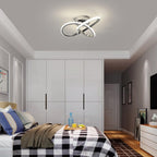 Ceiling Light - Chrome Aluminium Frame, Natural Light