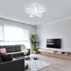 Ceiling Light - White Acrylic Frame, White Light