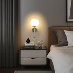 Wall Light - Chrome Glass Frame