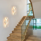 Wall Light - White Aluminium Frame, Warm Light