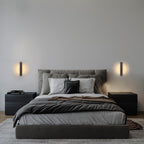 Comely Applique Murale LED 12W, 3 Températures de Couleur 3000K/4500K/6500K Lampe Murale LED Moderne, Noir Applique Murale Intérieure pour Salon, Chambre, Escalier, Couloir