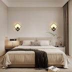 Wall Light - White Aluminium Frame, White Light