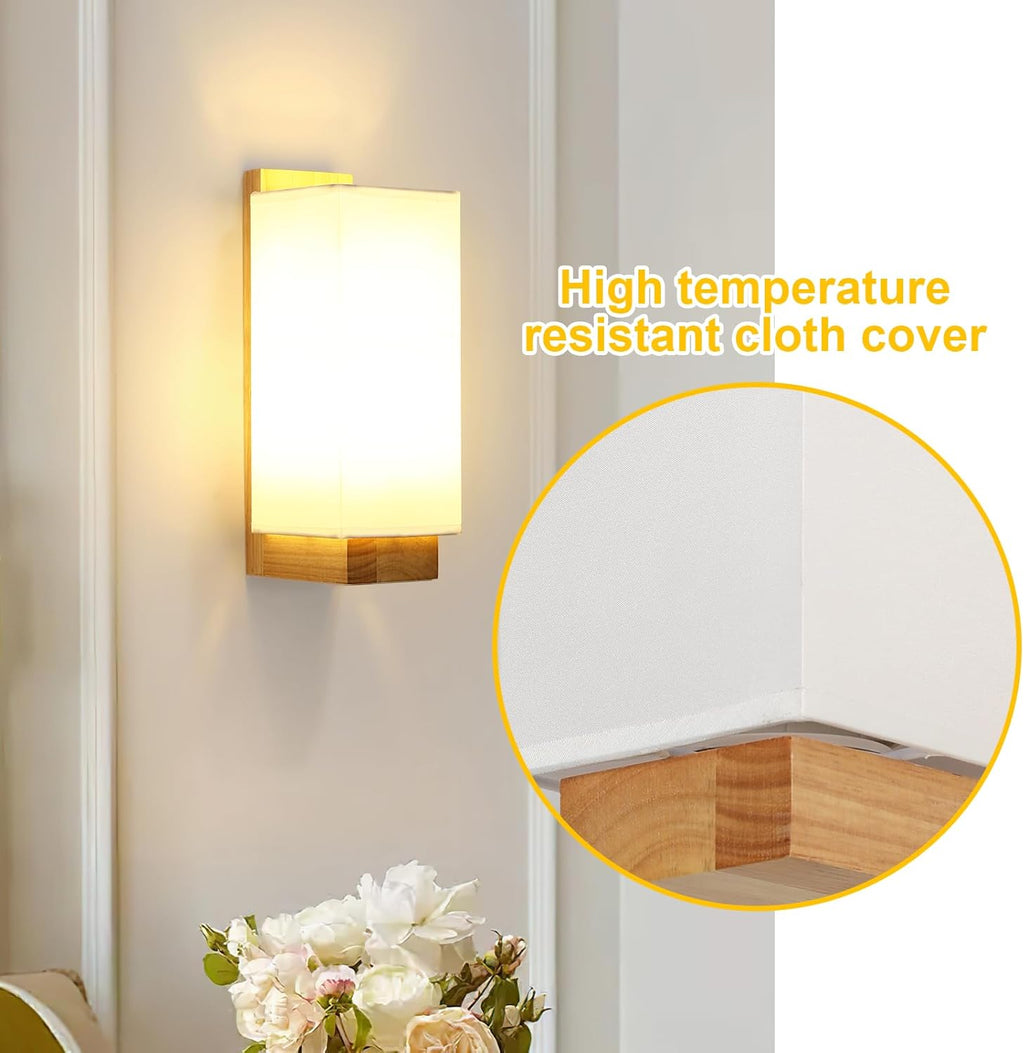 Wall Light - Wood Frame