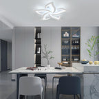 Ceiling Light - White Acrylic Frame, White Light