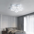 Comely Plafonnier LED Créatif Pétales Design, 65W Lampe de Plafond Acrylique, Moderne Blanc Luminaire Plafonnier LED pour Chambre Salon Salle à Manger Cuisine Couloir, Blanc Froid 6500K