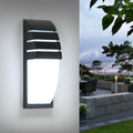 Wall Light - Black Aluminium Frame, White Light