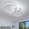 Ceiling Light - White Acrylic Frame, White Light