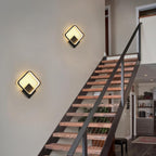 Wall Light - White Aluminium Frame, White Light