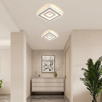 Comely Plafonnier LED Carré Moderne, 36W 28cm Lampe de Plafond LED, Blanc Luminaire Plafonnier Intérieur pour Chambre à Coucher, Salon, Couloir, Lumière Naturelle 4500K