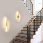 Comely Applique Murale Intérieure, Lampe LED Murale Moderne 16W 1800LM, Éclairage Acrylique Luminaire Mural pour Chambre, Salon, Salle à Manger, Couloir, Escalier, 3000K Lumière Chaude