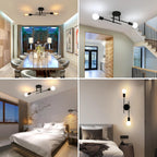 Ceiling Light - Black Metal Frame