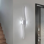 Applique da Parete - Struttura in Alluminio Bianco, Luce Bianca