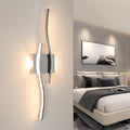 Wall Light - White Aluminium Frame, Warm Light