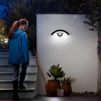 Wall Light - Black Metal Frame, White Light