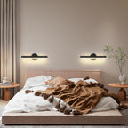 Wall Light - Black Acrylic Frame, Warm Light