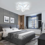 Ceiling Light - White Acrylic Frame, White Light