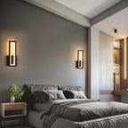 Wall Light - Black Acrylic Frame, Warm Light