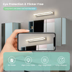 Wall Light - Chrome Aluminium Frame, Natural Light