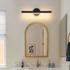 Wall Light - Black Acrylic Frame, Warm Light