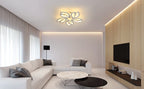 Ceiling Light - White Acrylic Frame, Tunable and Dimmable