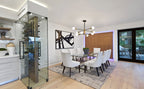 Chandeliers - Black Metal Frame