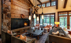 Chandeliers - Wood Metal Frame