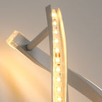 Wall Light - White Aluminium Frame, Warm Light