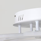 Comely Plafonnier LED Dimmable, Luminaire Plafonnier 40W 4700LM, Télécommande/APP, 3000k-6500k Φ60cm, Lampe de Plafond per Salon Chambre