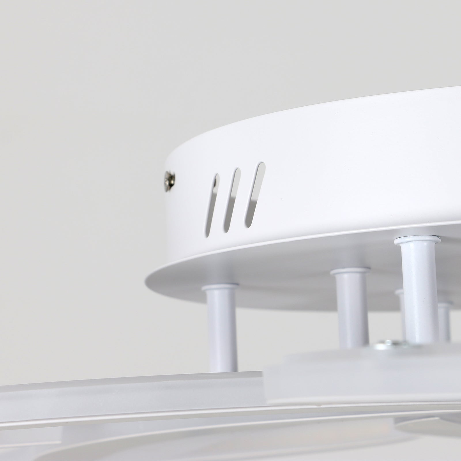 Comely Plafonnier LED Dimmable, Luminaire Plafonnier 40W 4700LM, Télécommande/APP, 3000k-6500k Φ60cm, Lampe de Plafond per Salon Chambre