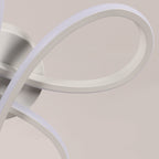 Ceiling Light - White Aluminium Frame, Natural Light