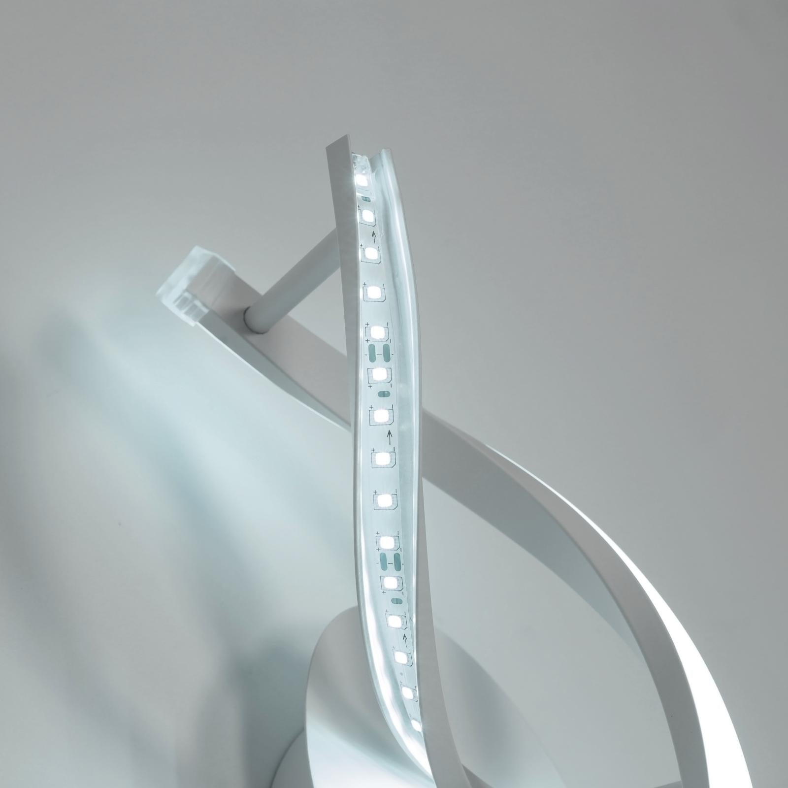 Comely Applique Murale Interieur, LED Lampe Murale Moderne 16W 1800LM, Cool White 6500k, Design incurvée Appliques pour Chambre à Coucher Escalier Salon,3-6m²