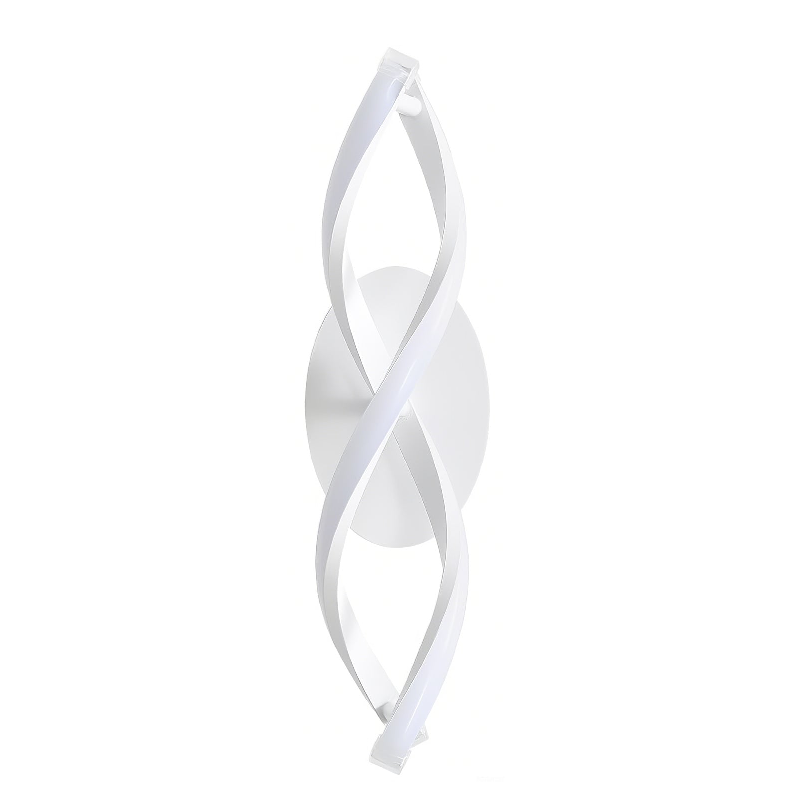 Comely Applique Murale Interieur, LED Lampe Murale Moderne 16W 1800LM, Cool White 6500k, Design incurvée Appliques pour Chambre à Coucher Escalier Salon,3-6m²